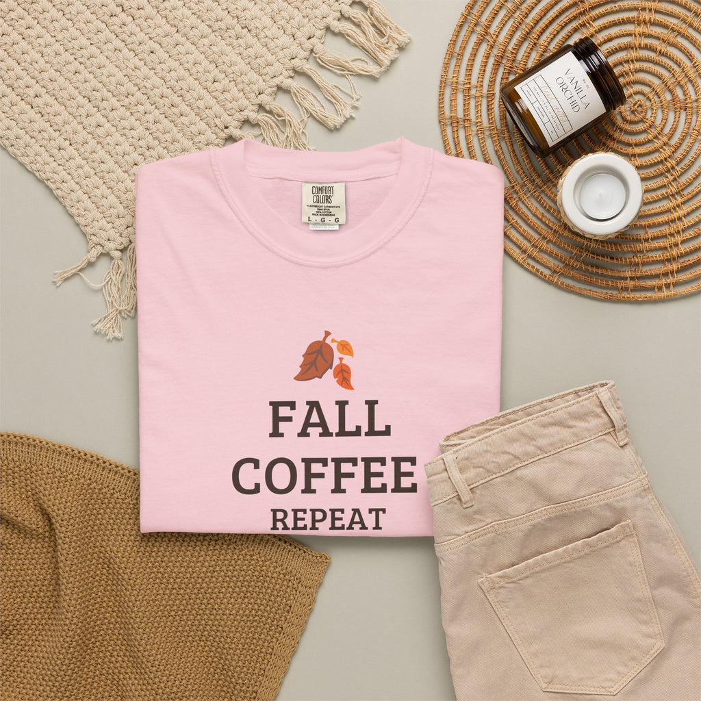 Fall Coffee Repeat T-Shirt