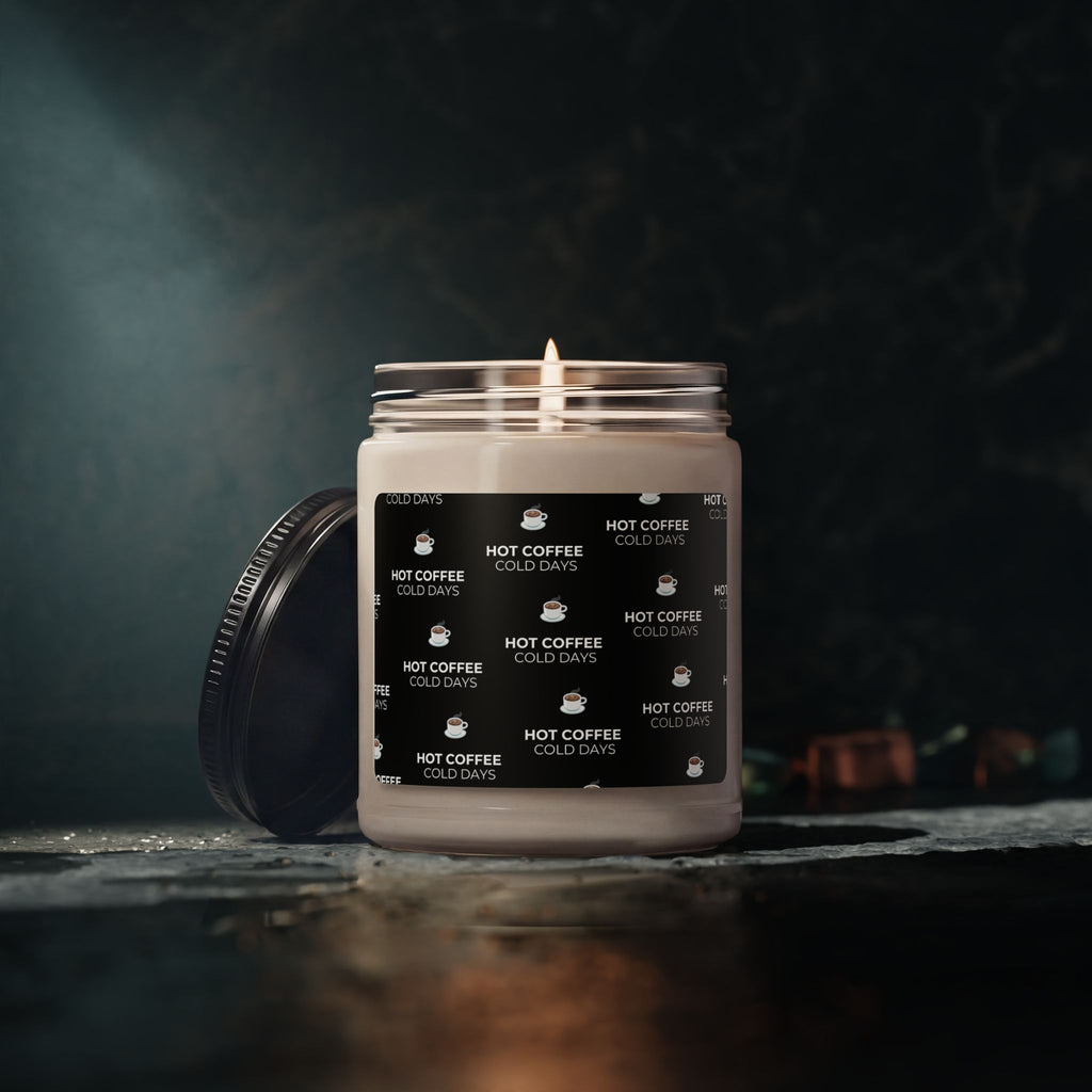 Motivational Soy Candle — “No Excuses, Just Action.” 9oz Scented Jar