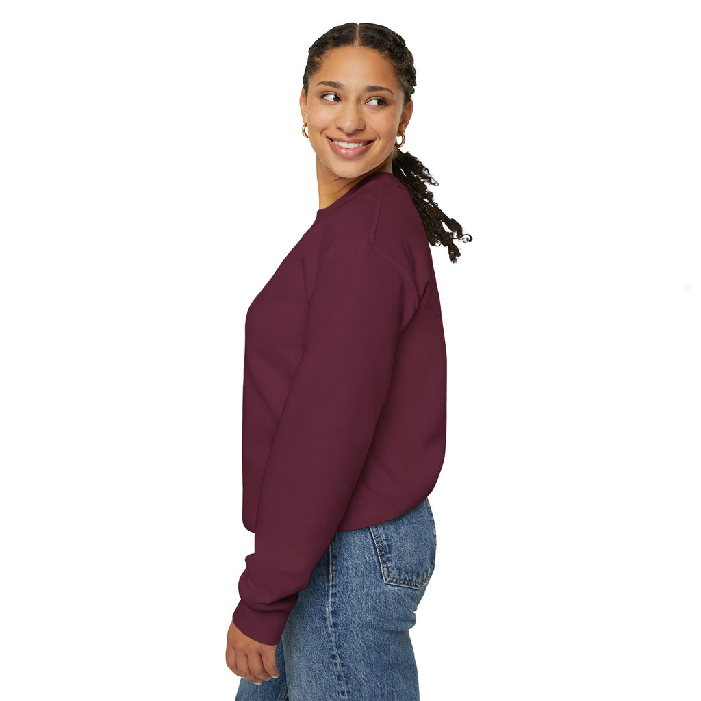 Coffee First Autumn Crewneck Sweatshirt — "Coffee First, Autumn Always" Cozy Fall Pullover