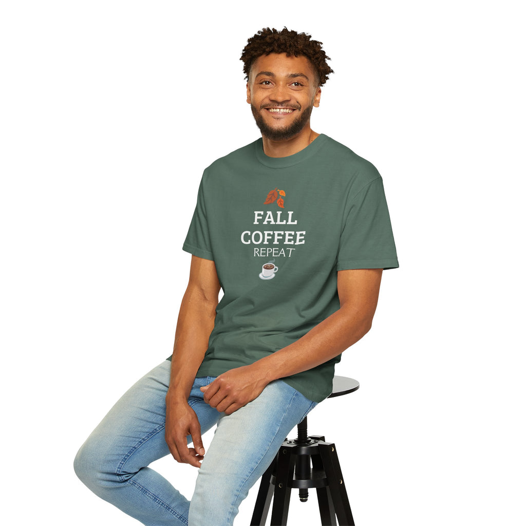Fall Coffee Repeat T-Shirt
