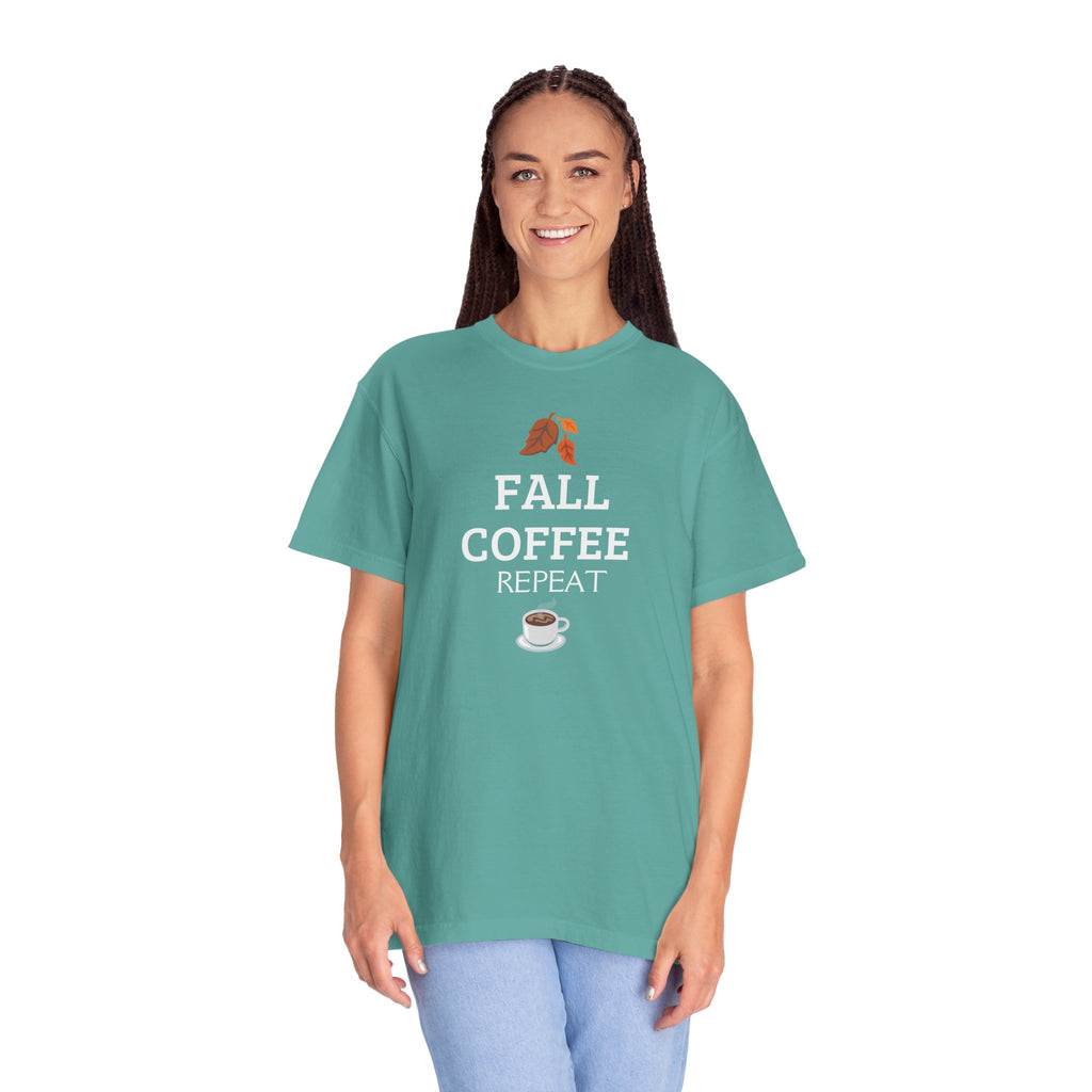 Fall Coffee Repeat T-Shirt