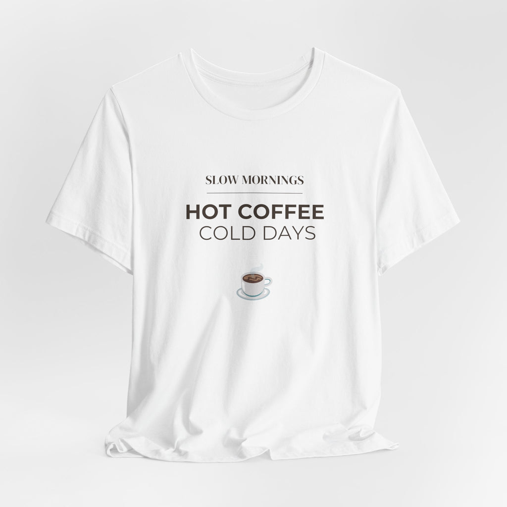 Coffee Cup Tee — Minimal Cute Espresso Shirt