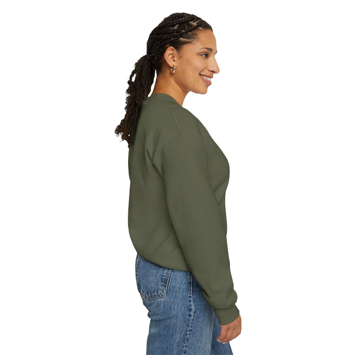 Coffee First Autumn Crewneck Sweatshirt — "Coffee First, Autumn Always" Cozy Fall Pullover